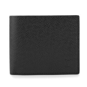 Louis Vuitton Taiga Portefeuille Wallet Amerigo NM Bifold Black